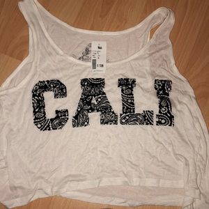 Cali crop top